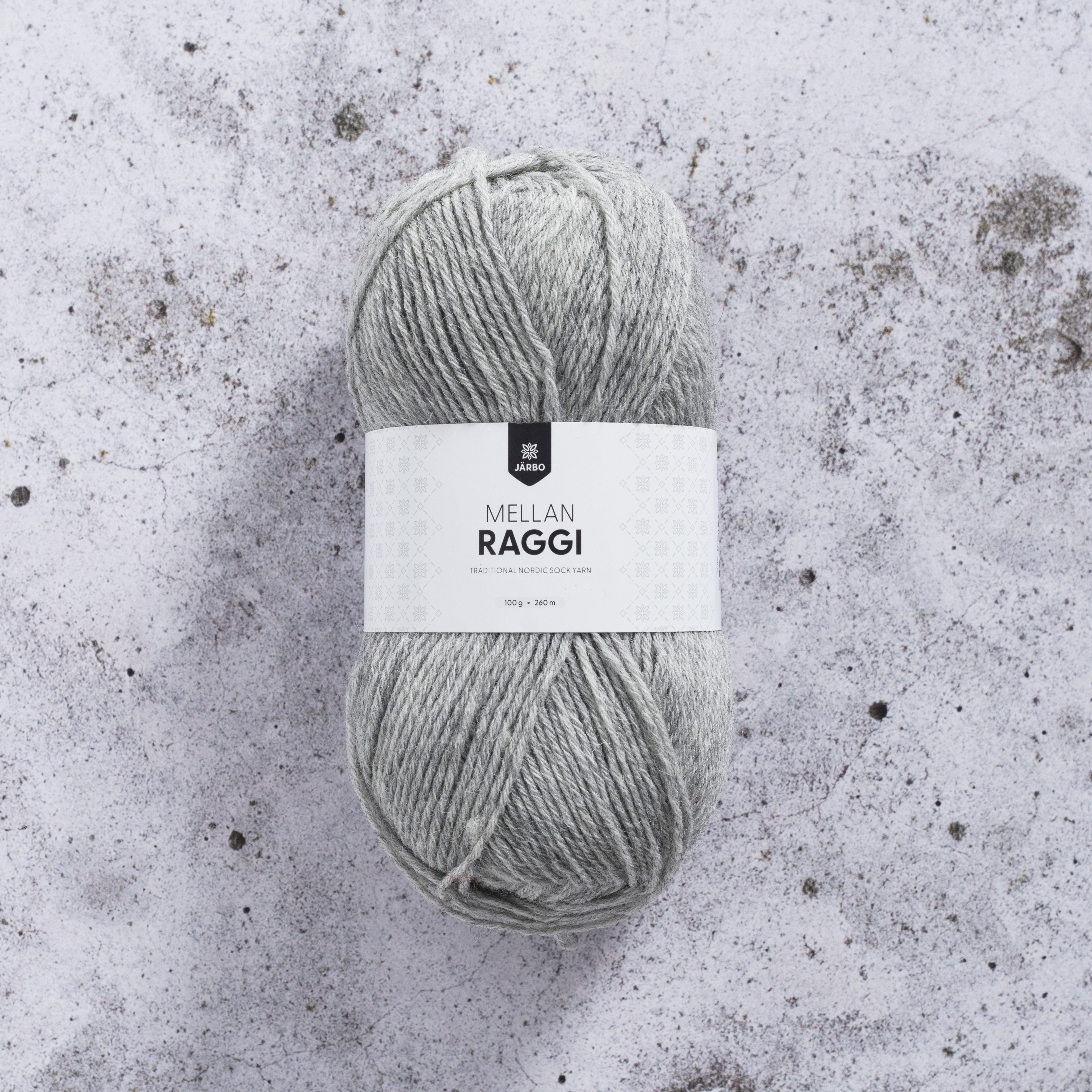 Huvudbild för Mellanraggi 100g Light Grey
