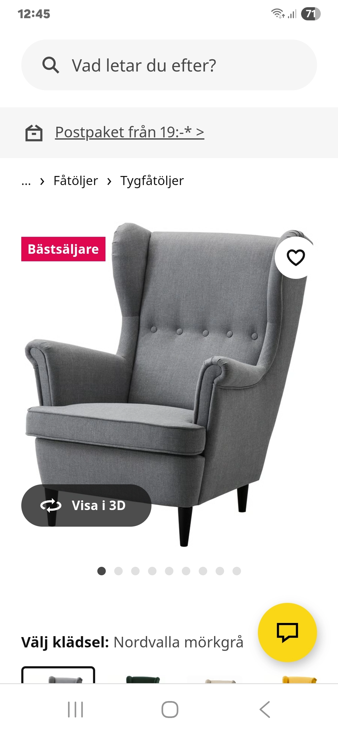 Huvudbild för Fåtöljer