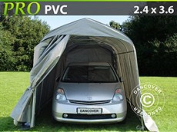 Huvudbild för Garagetält PRO PVC 2,4 x 3,6 x 2,34 m 4945:-