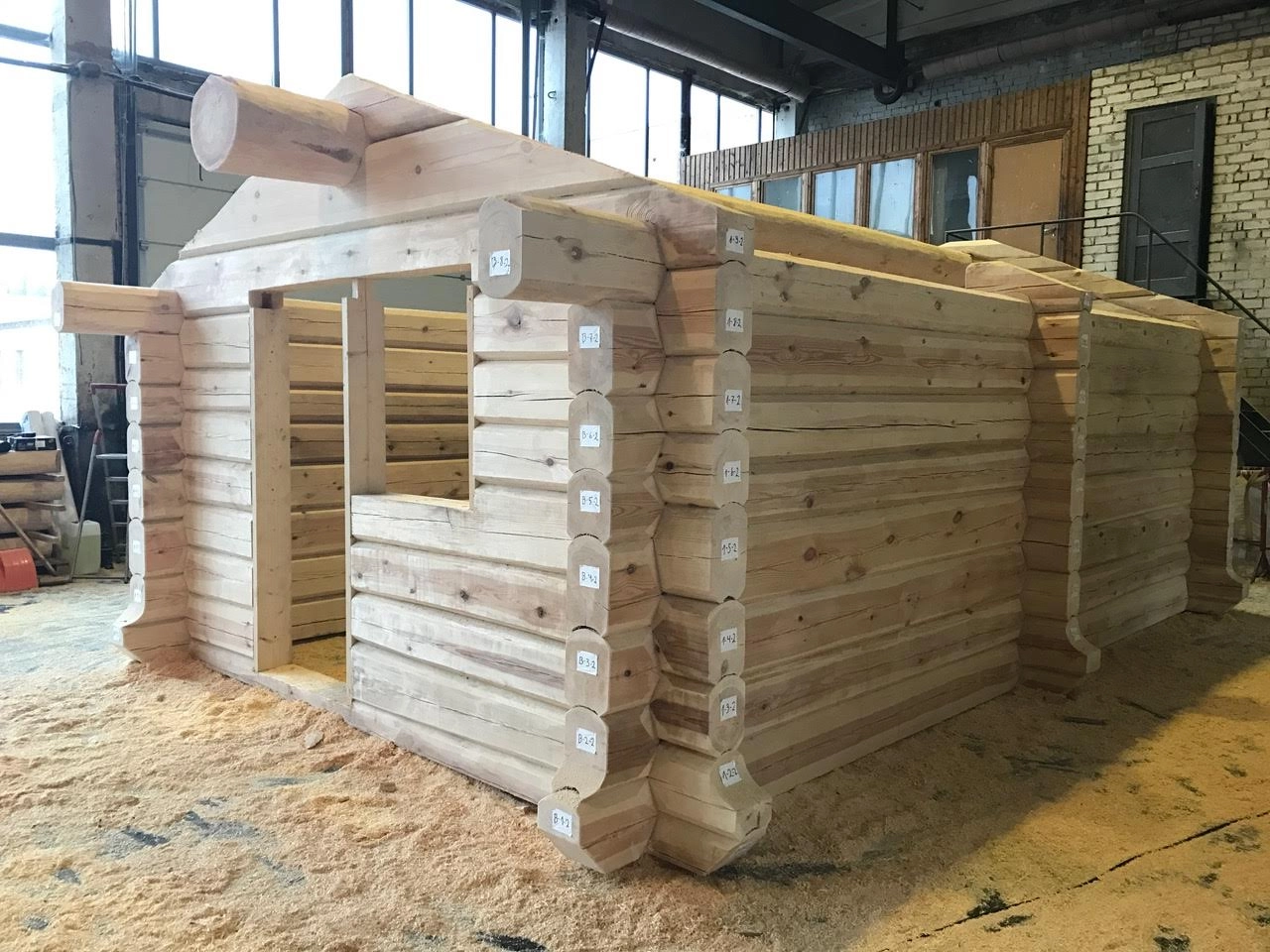 Huvudbild för byggsats - timmerstomme